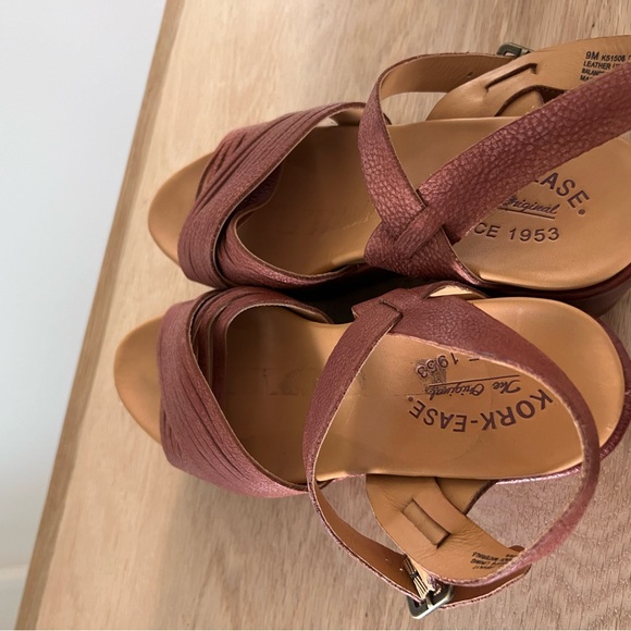 Kork -Ease wedge platform sandals size 9. - Picture 12 of 13